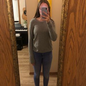 GAP gray sweater